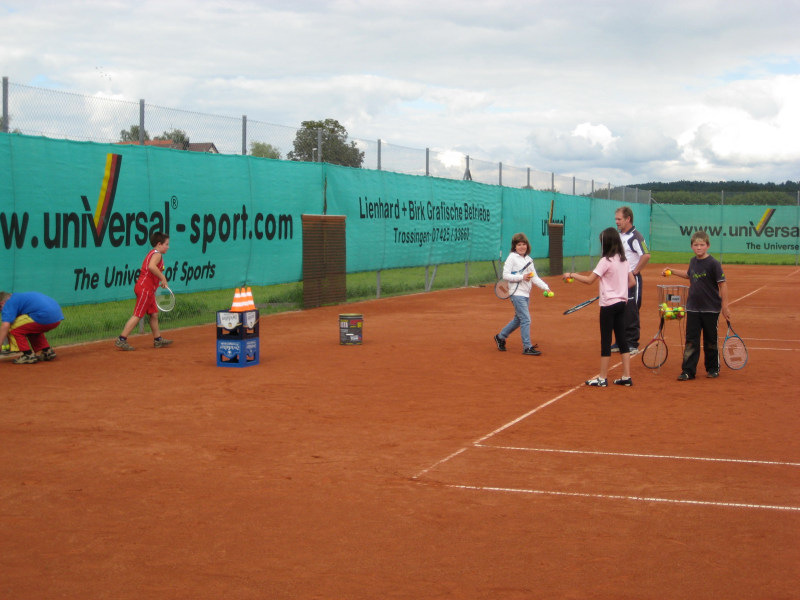2010: Kinderferienprogramm - Tennis für Alle